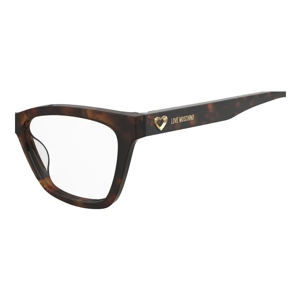 Dioptrické Okuliare Love Moschino MOL690 086 z Acetátu Dámske 55 mm 3/3