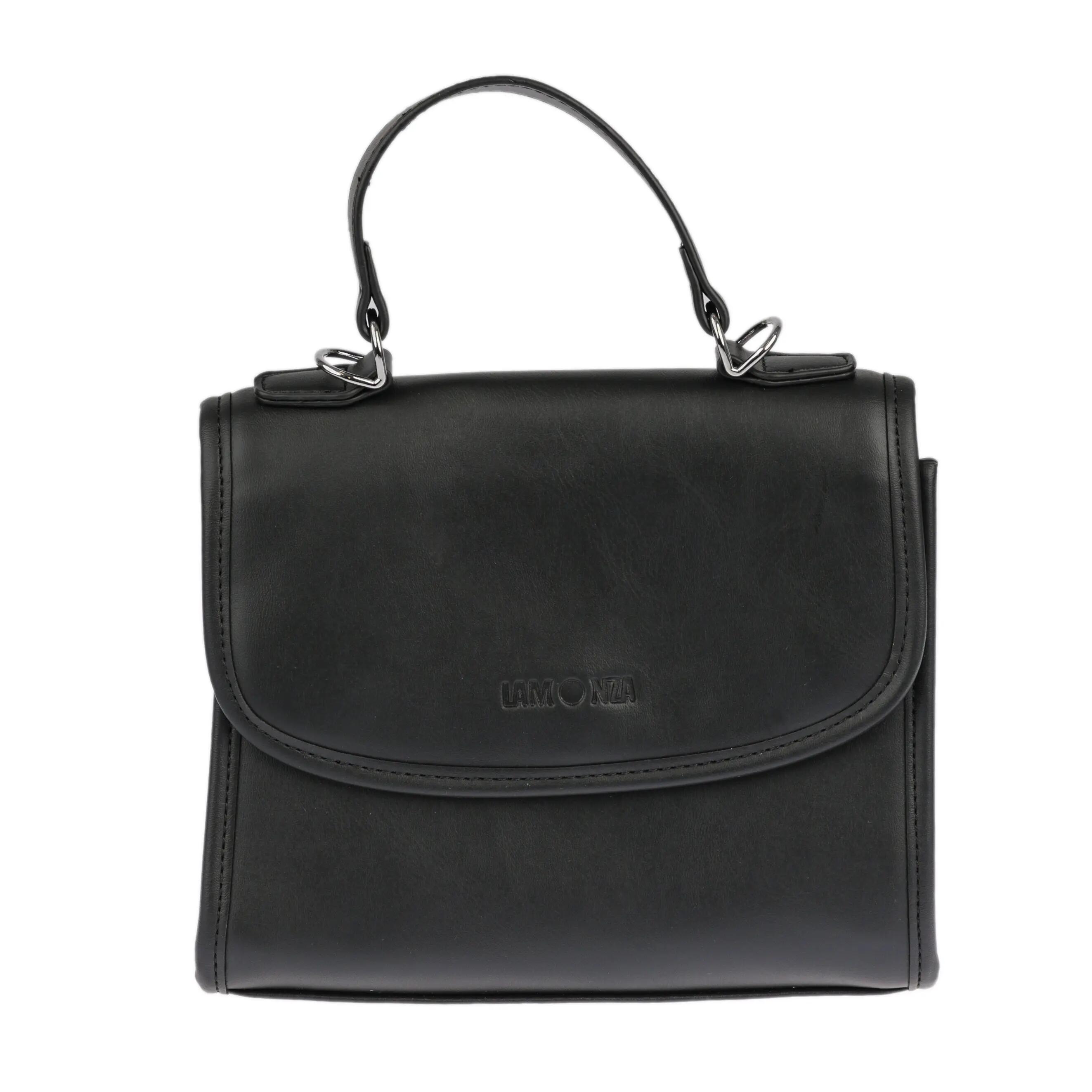 LAMONZA GEANTA DE DAMA OLENA 21X10X17 CM NEGRU