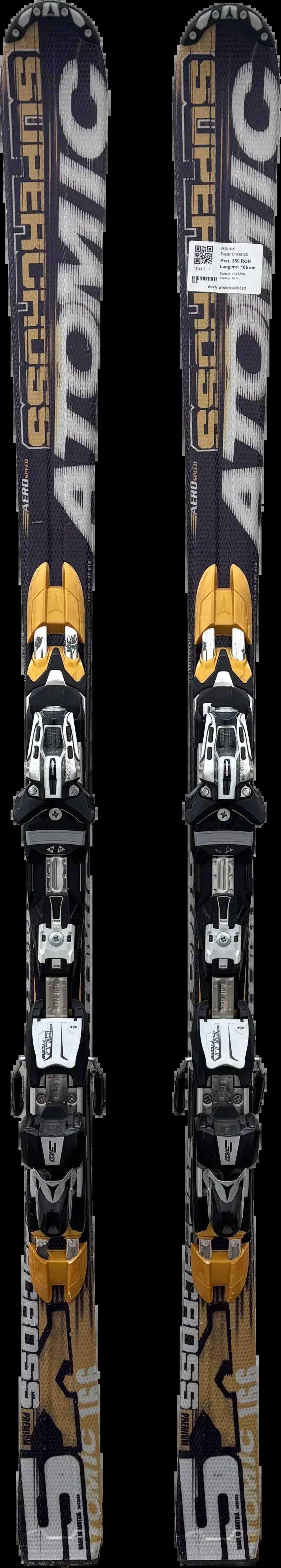 Reconditionné - Skis Atomic Super Cross SX 166cm, Bon État 2/5