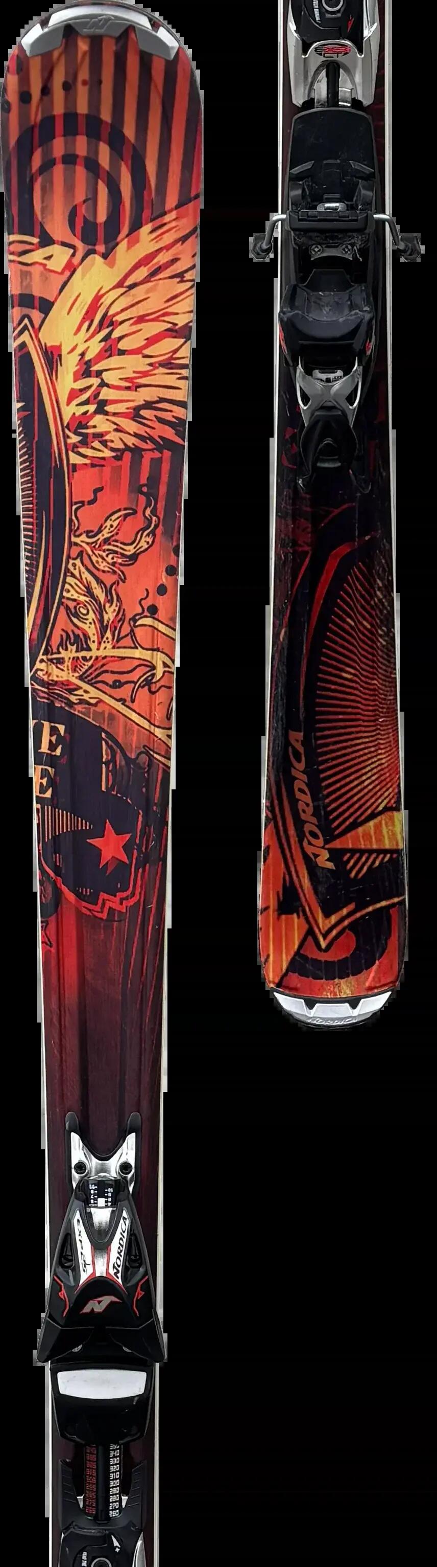 2ND LIFE - Lyže Nordica Firearrow 74 M 172cm, Dobrý stav 3/5