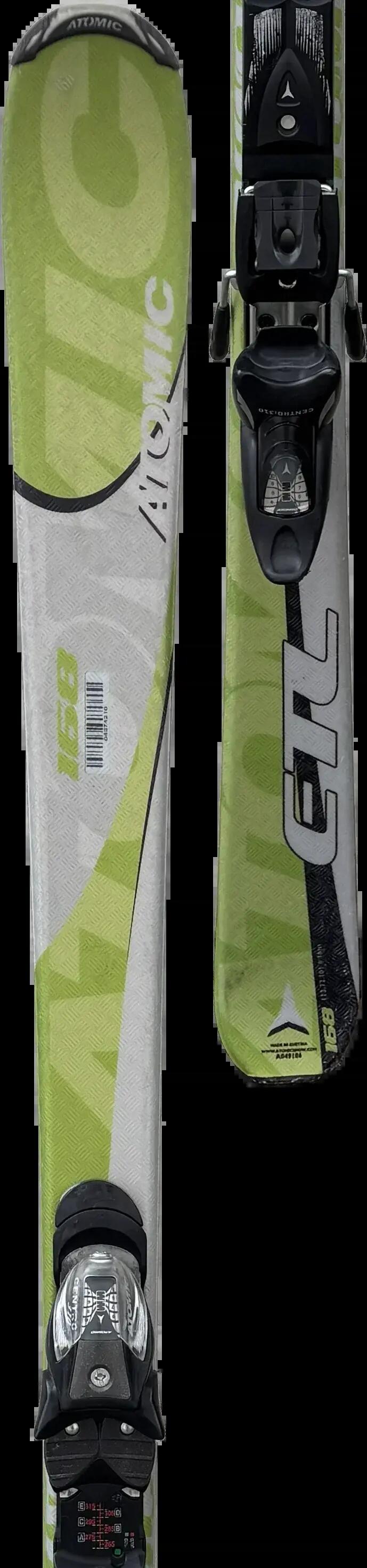 2ND LIFE - Lyže Atomic Etl M 168cm, Dobrý stav 3/5