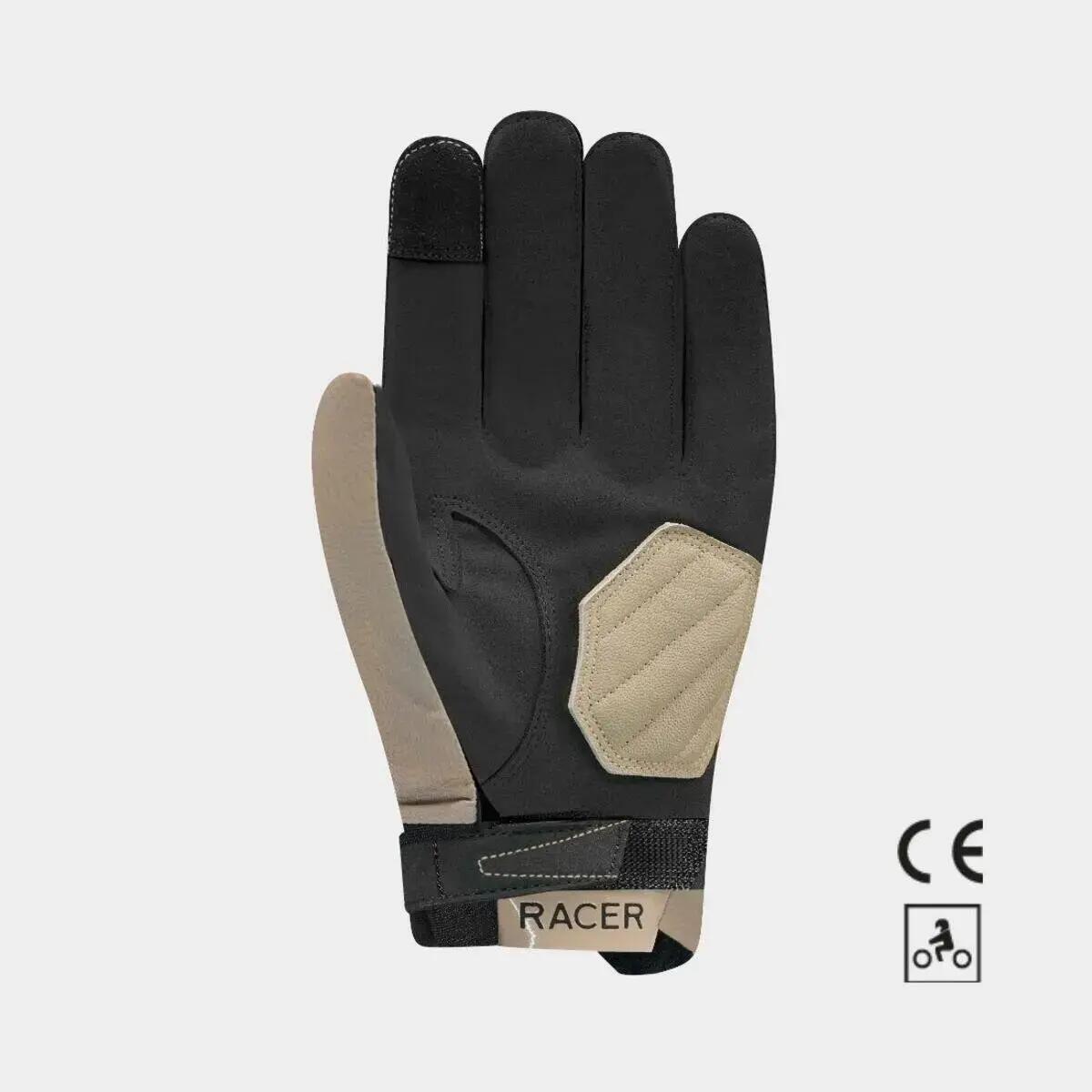 Guanti moto estivi corti Racer 2/2