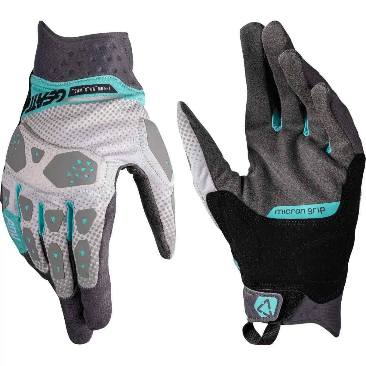 Dámské letní motocyklové rukavice Leatt ADV 5.5 X-Flow V26 5/5