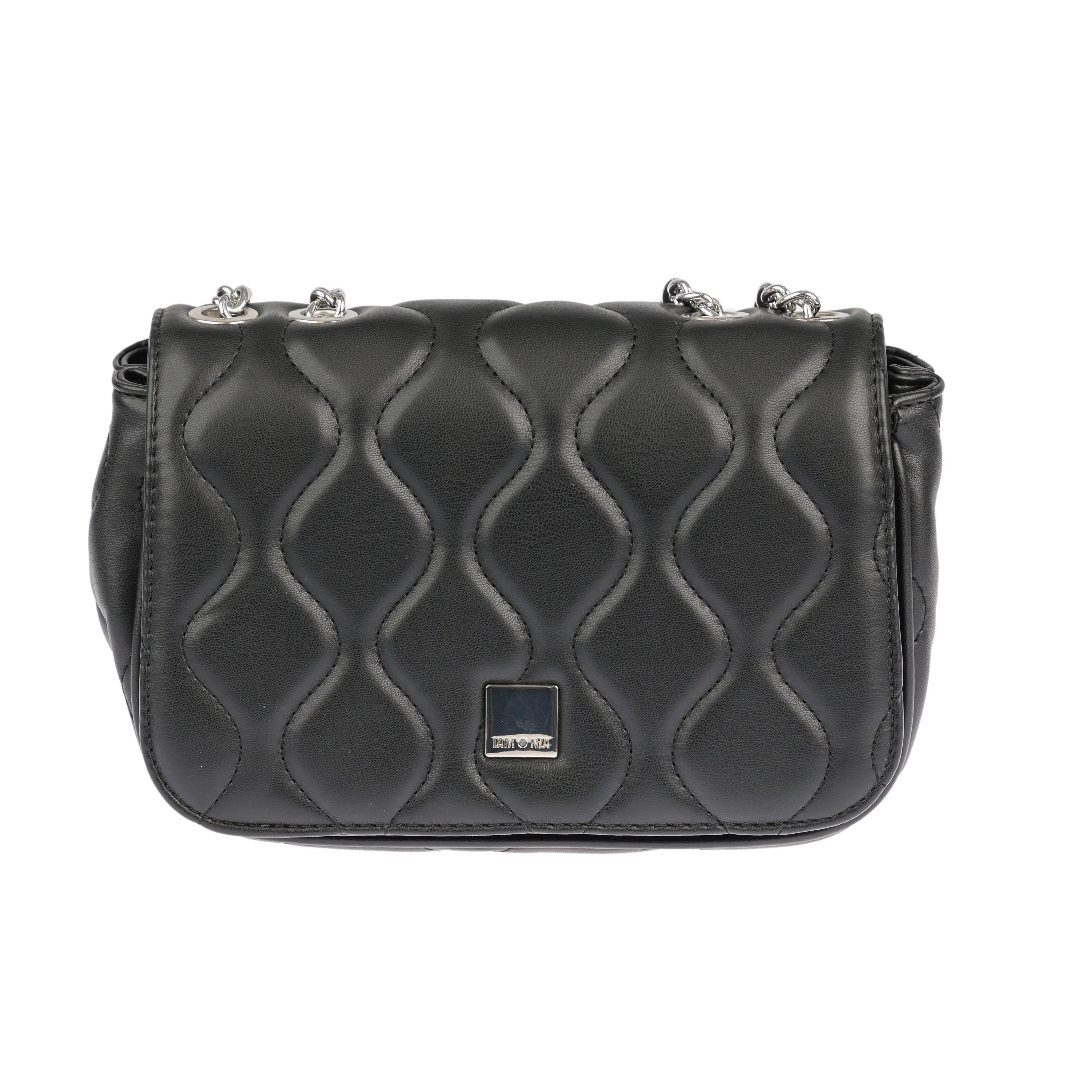 LAMONZA GEANTA DE DAMA NATALIA 22X10X16 CM NEGRU