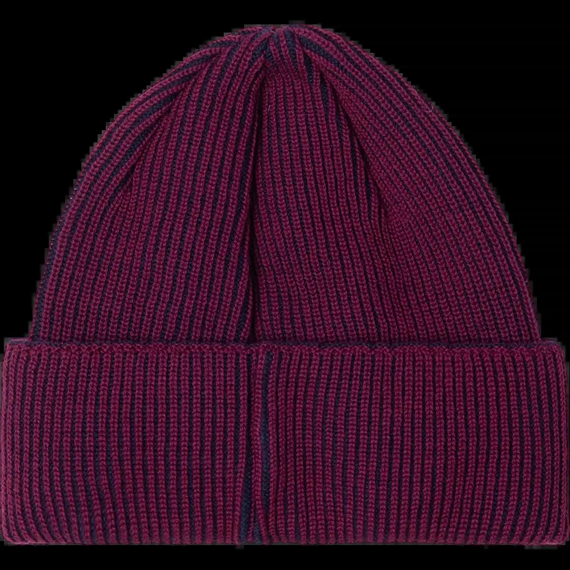 Gorro Polar Skate Co Lines Merino Wine Navy 2/3