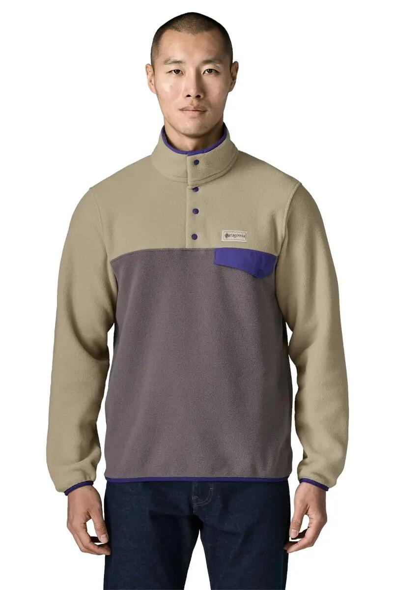 Hanorac de drumeție pentru bărbați Lightweight Synchilla SNAP-T Pullover - Imagine 1