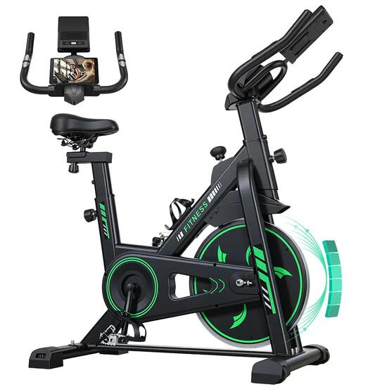 iscooter DC002A Heimtrainer, 6 kg Schwungrad, FitShow App