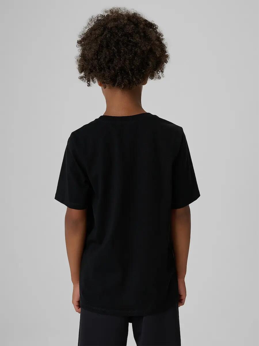 T-shirt bawełniany chłopięcy 4F 2/5