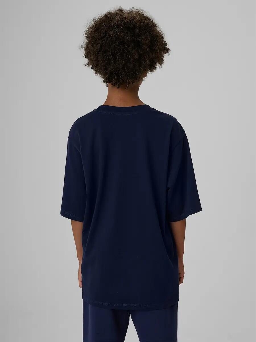 T-shirt bawełniany chłopięcy 4F 2/6