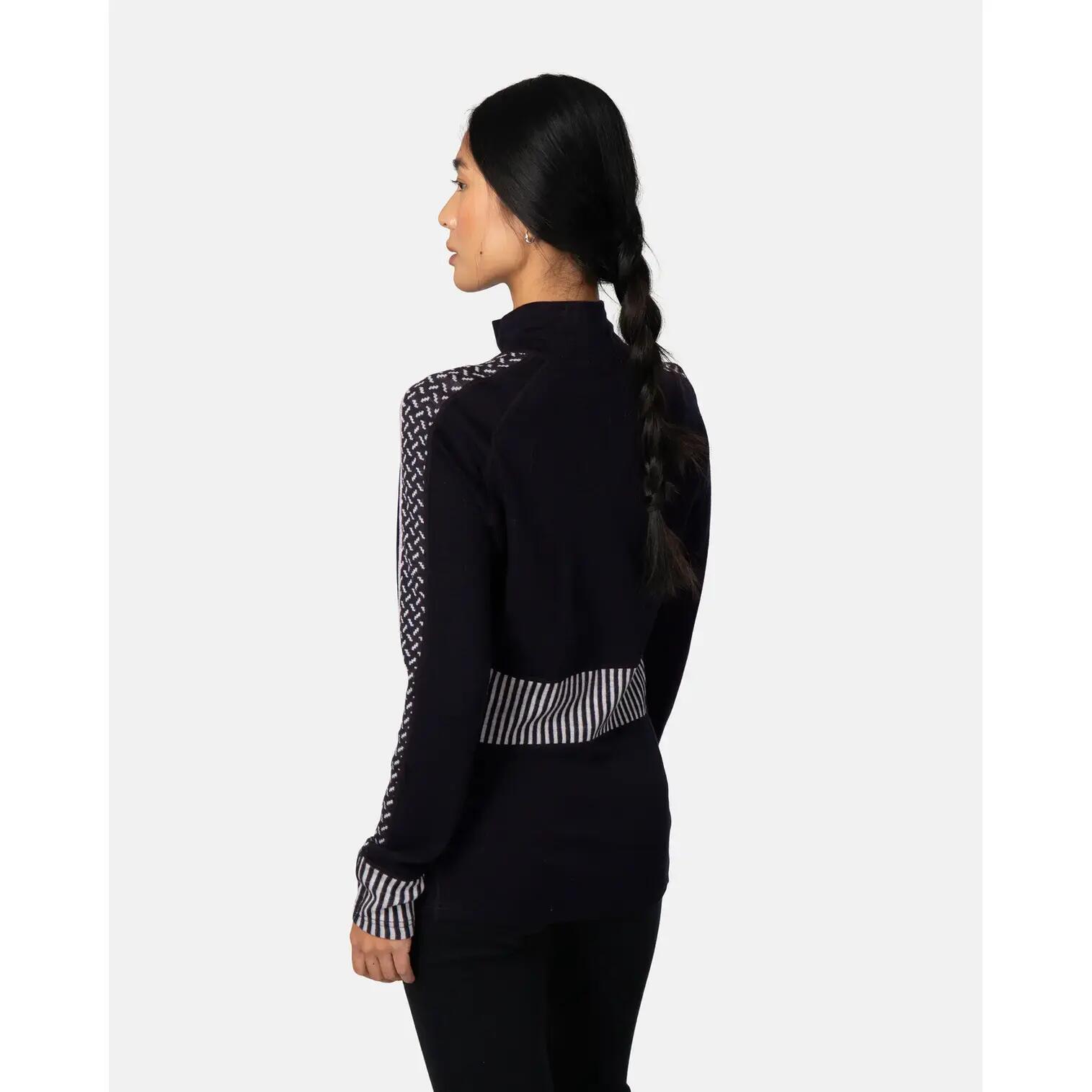 Koszulka z długim rękawem damska 1/2 zip Kari Traa Ines 4/5