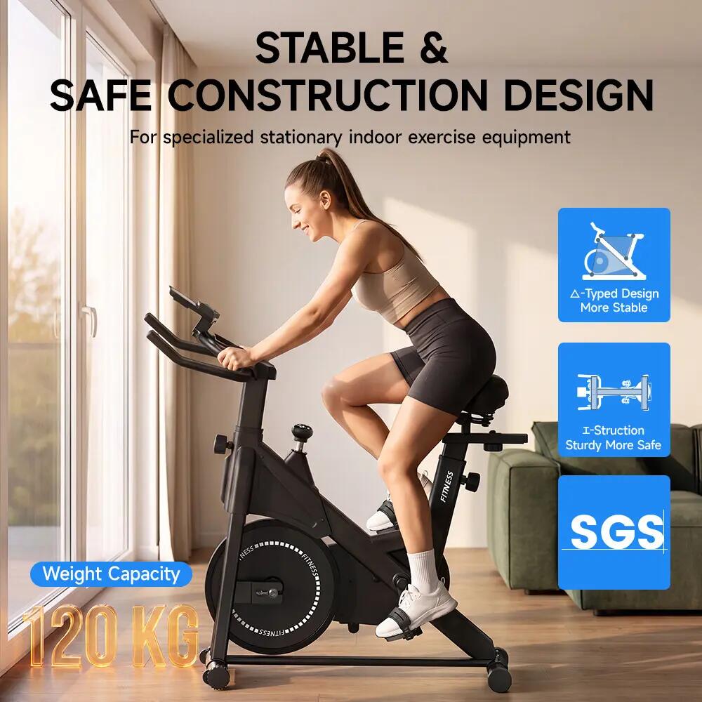 iscooter DC001A magnetischer Heimtrainer, 5 kg Schwungrad 4/9