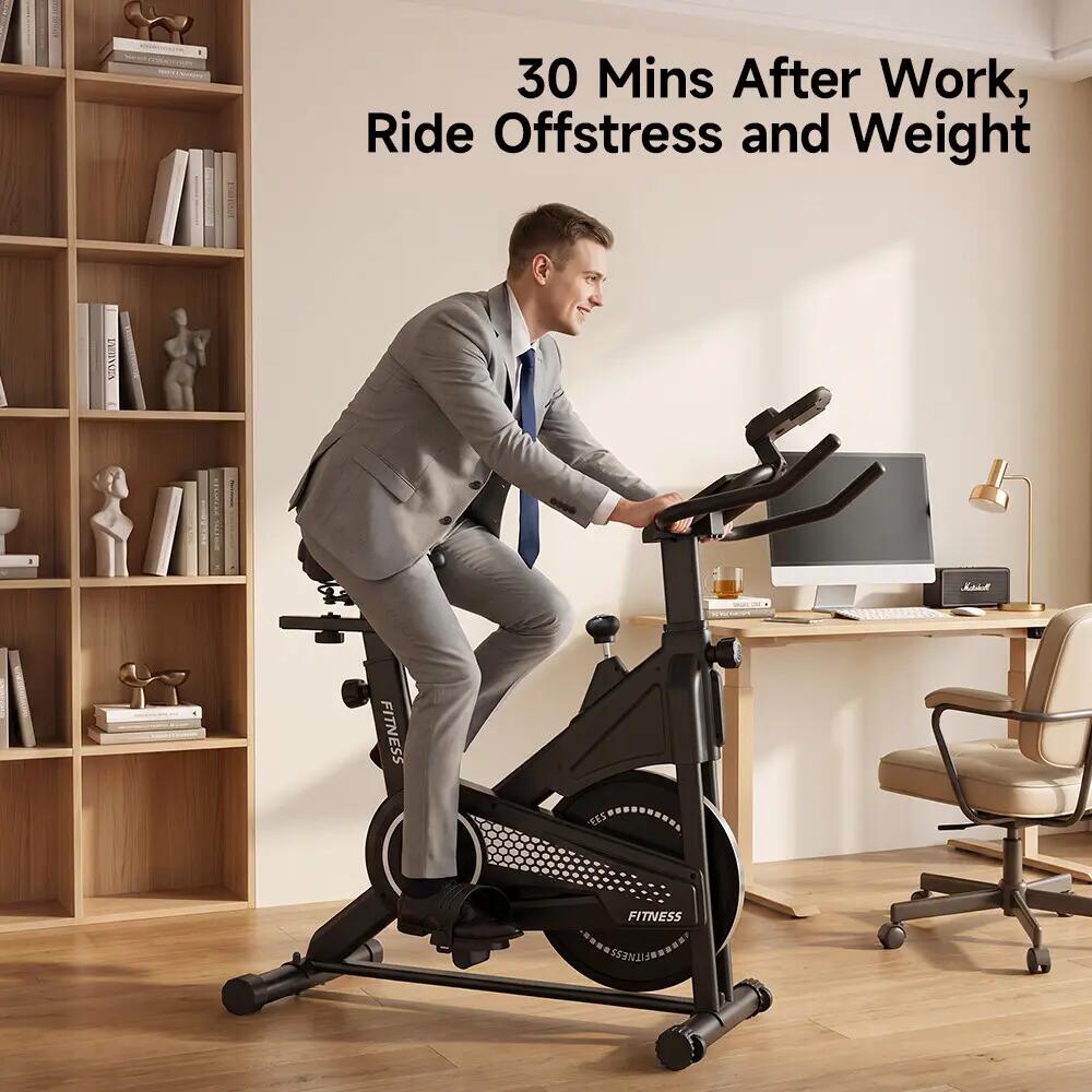 iscooter DC001A magnetischer Heimtrainer, 5 kg Schwungrad 2/9