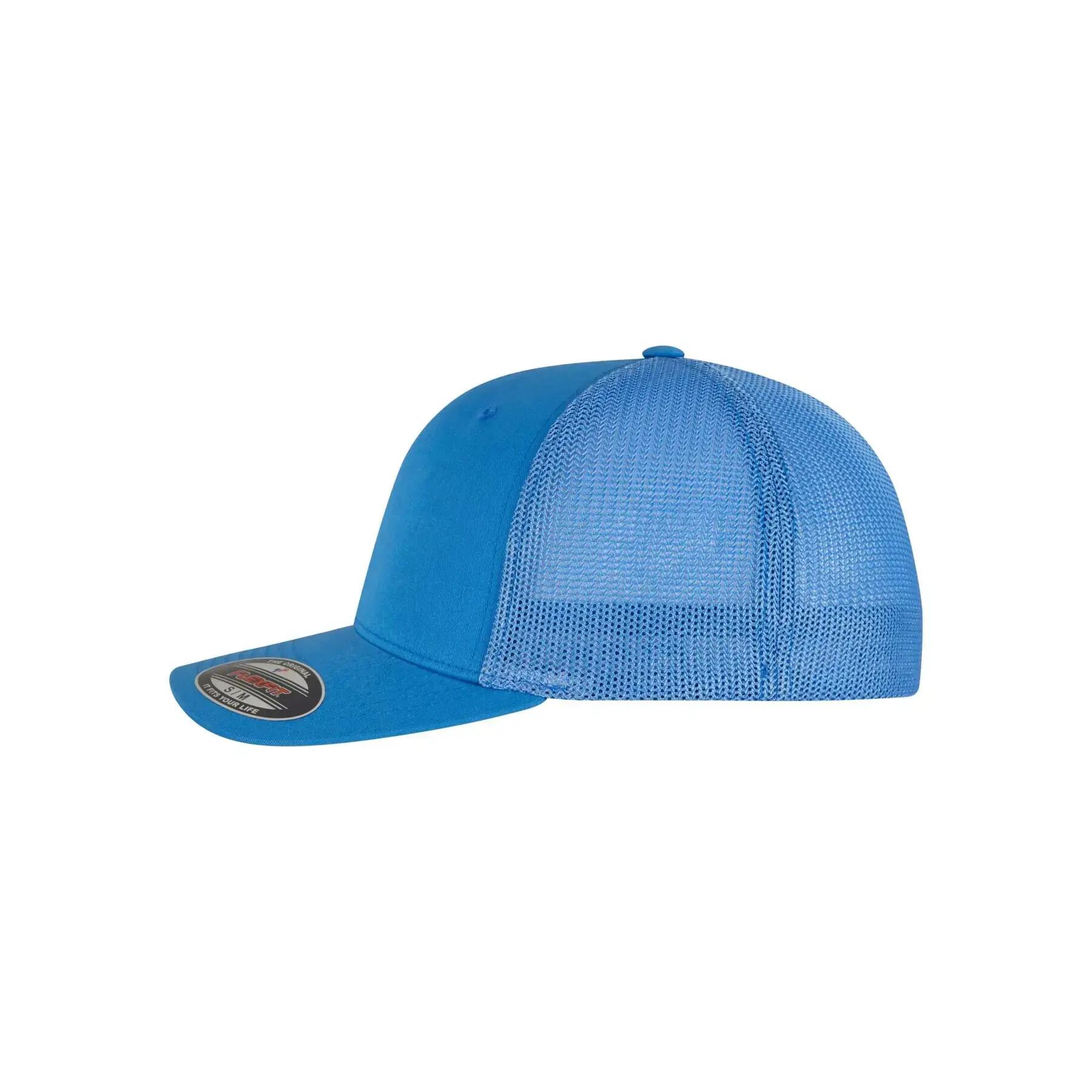 Casquette trucker en maille Flexfit 3/5