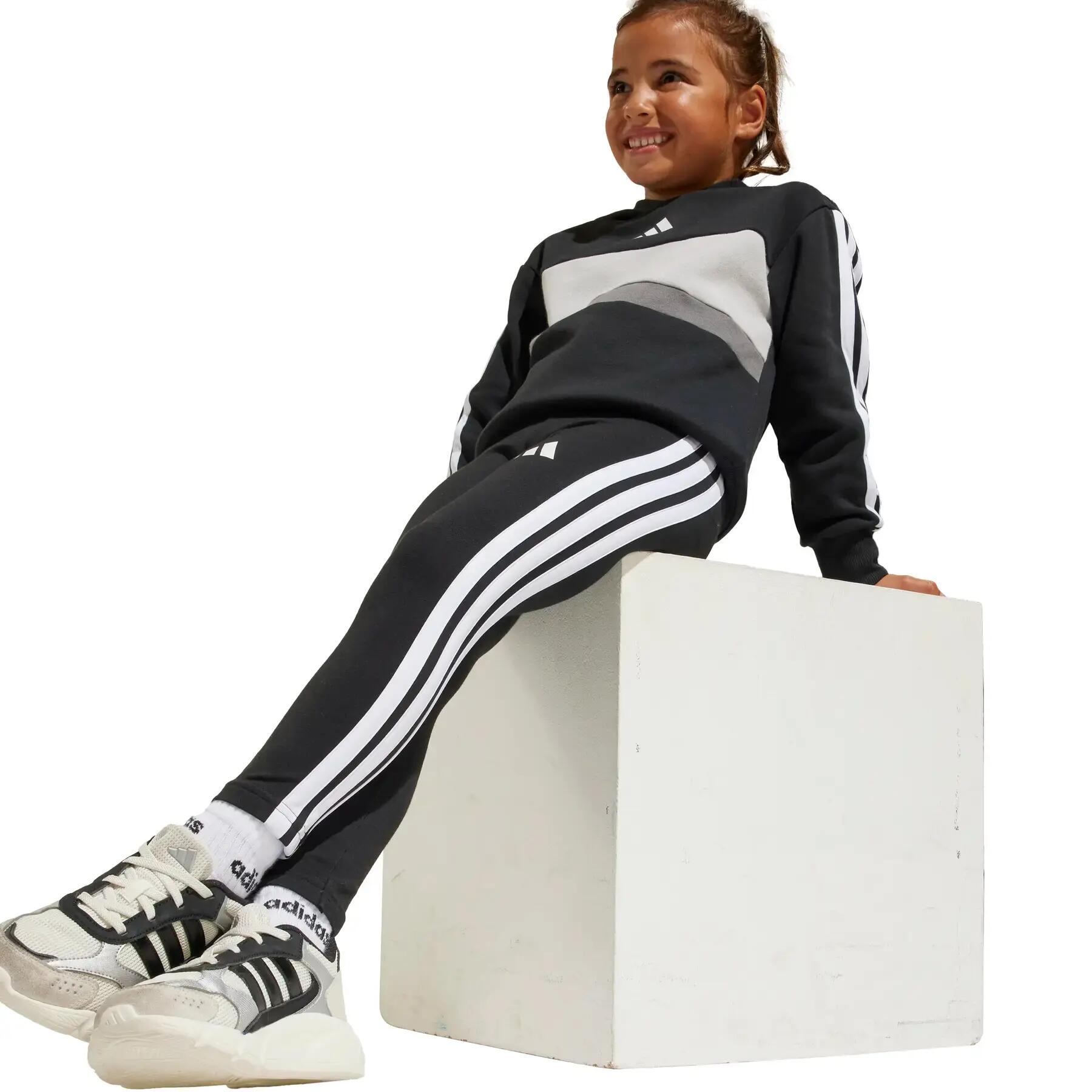 Fato de treino para desporto feminino adidas Seasonal Essentials Tiberio 3-Strip 6/7