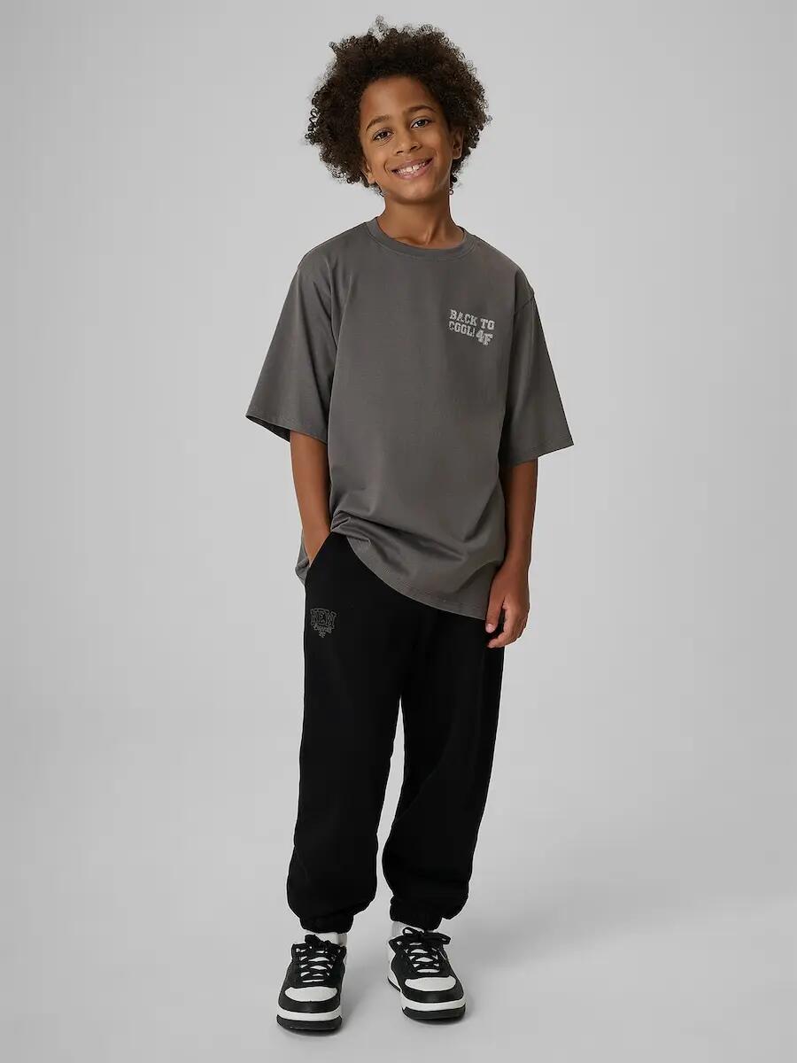 T-shirt bawełniany chłopięcy 4F 4/6