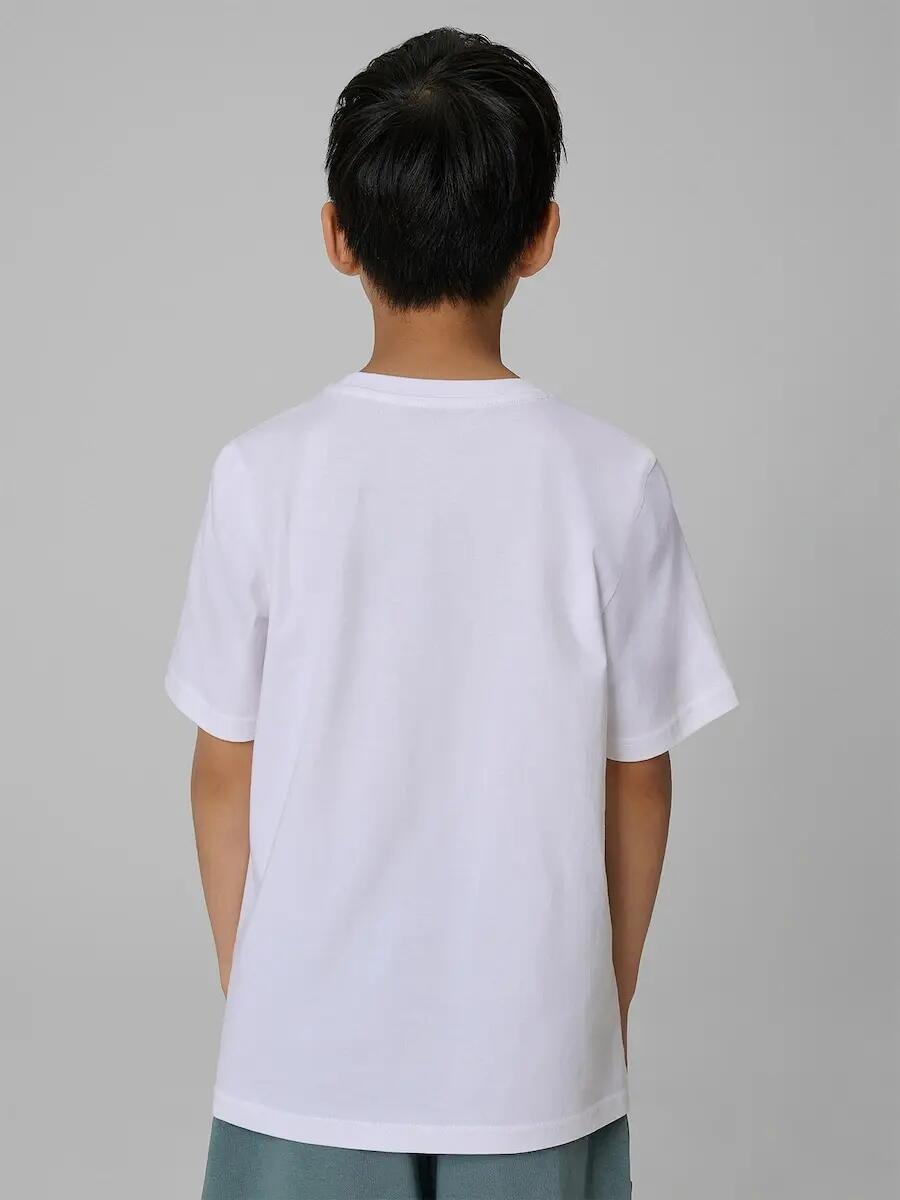 T-shirt bawełniany chłopięcy 4F 2/7