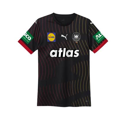 Maillot de handball PUMA DHB Away Noir/Rouge
