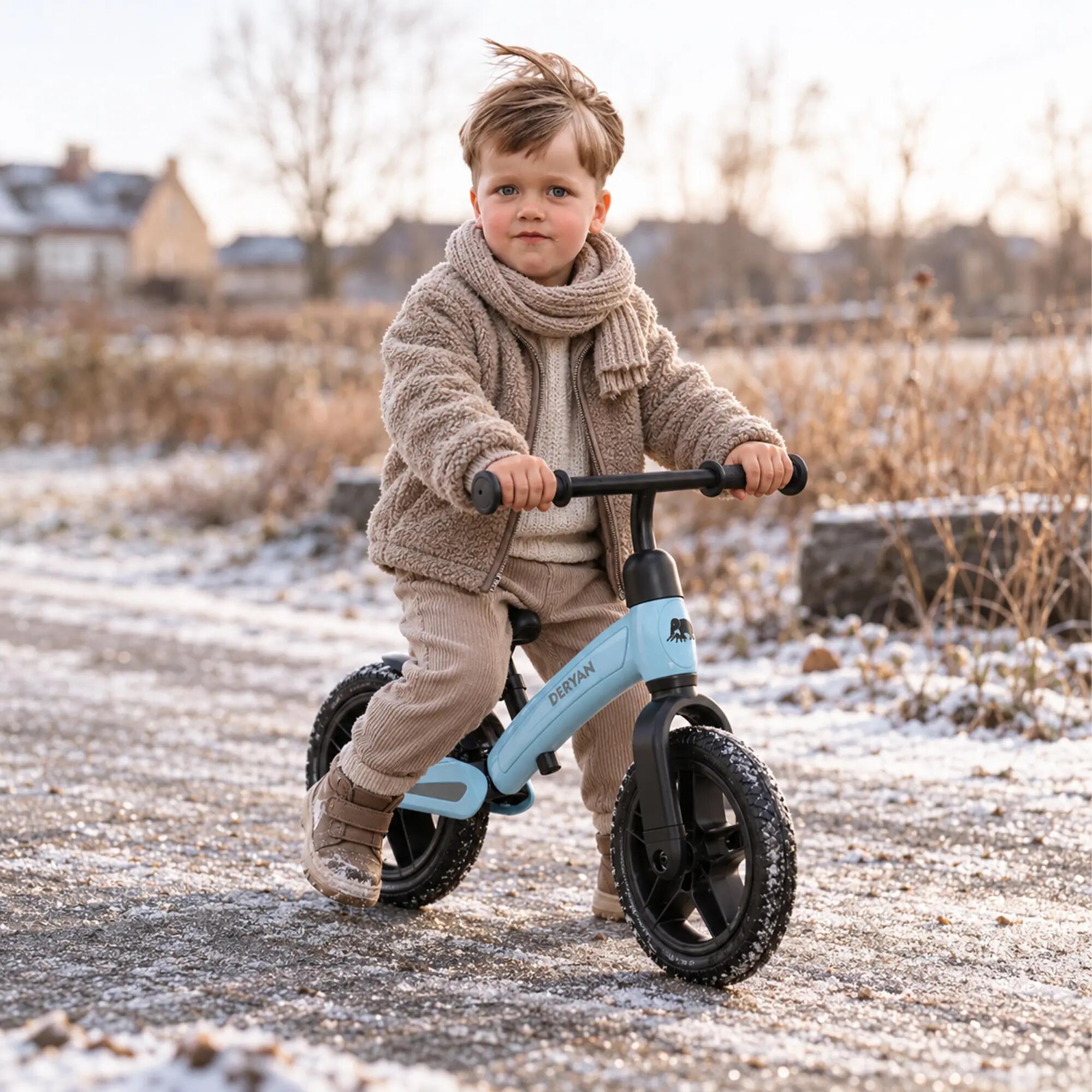 Luxe Balance Bike 10 Inch - Toddler Bike from 2 Years - Blue 5/6