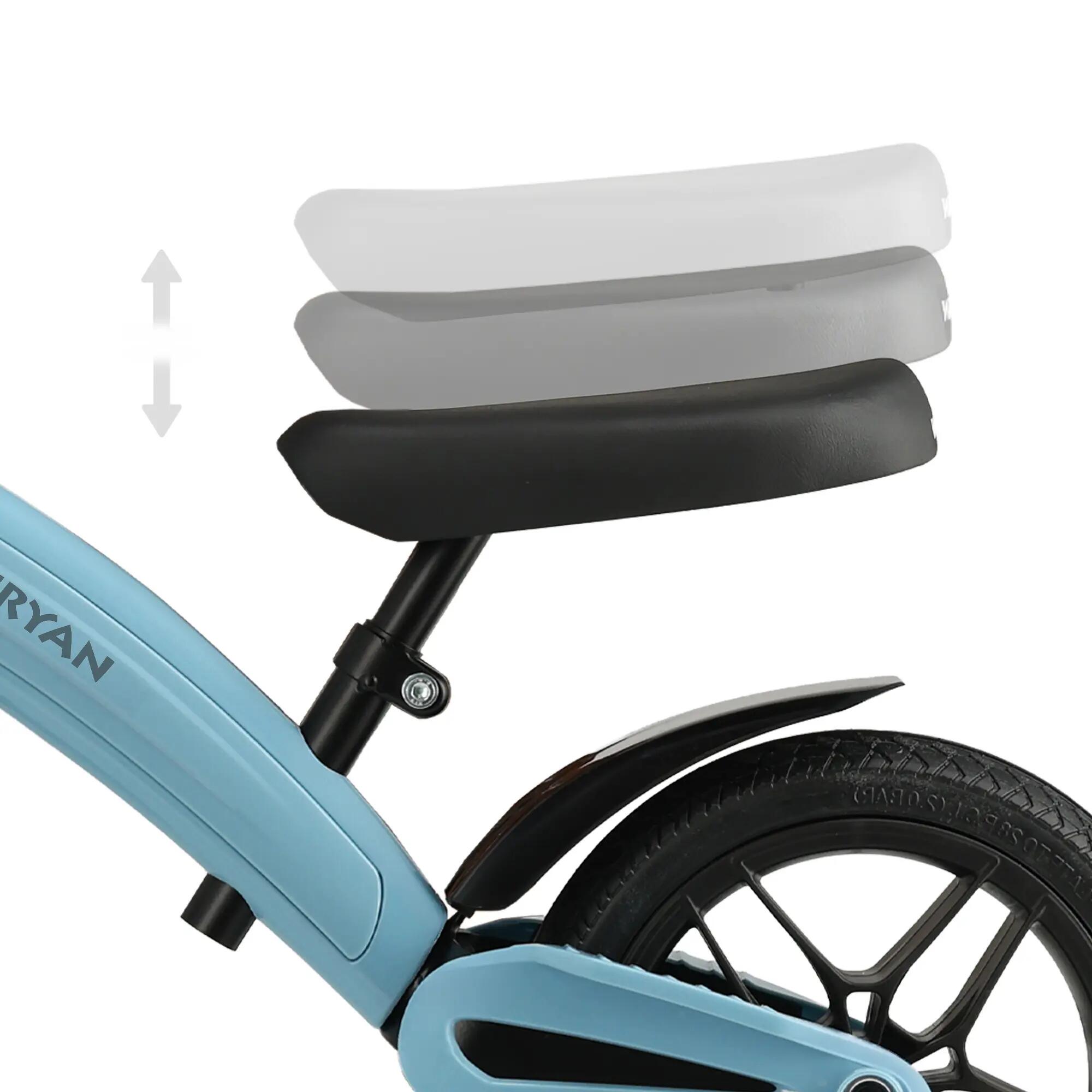 Luxe Balance Bike 10 Inch - Toddler Bike from 2 Years - Blue 4/6