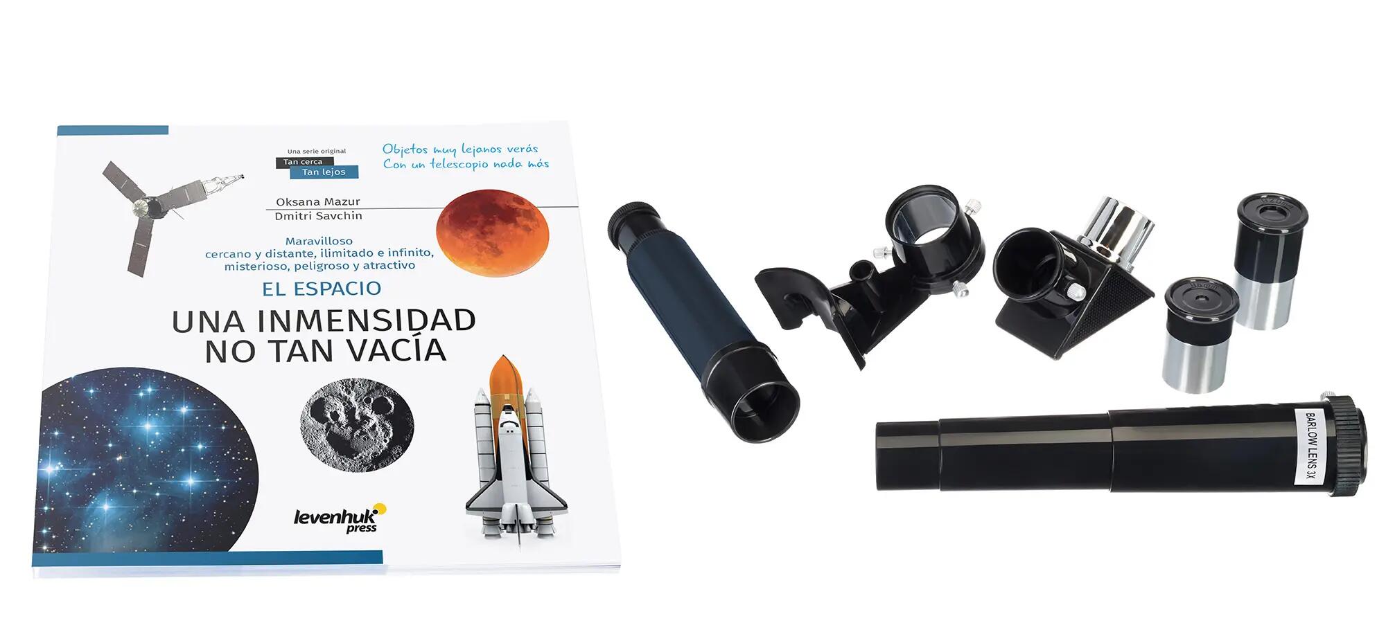 Telescopio refractor - Levenhuk Discovery Spark 506 AZ 3/10