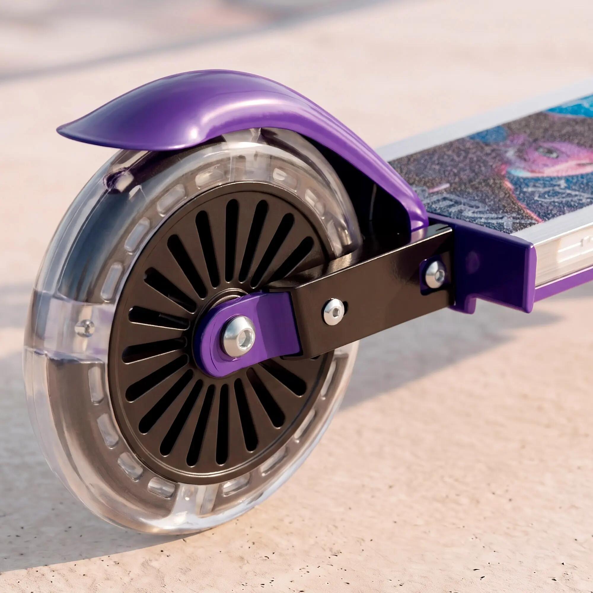 KPop Demon Hunters Patinete dobrável com 2 rodas, dimensões 67x32x72-82 cm 7/7