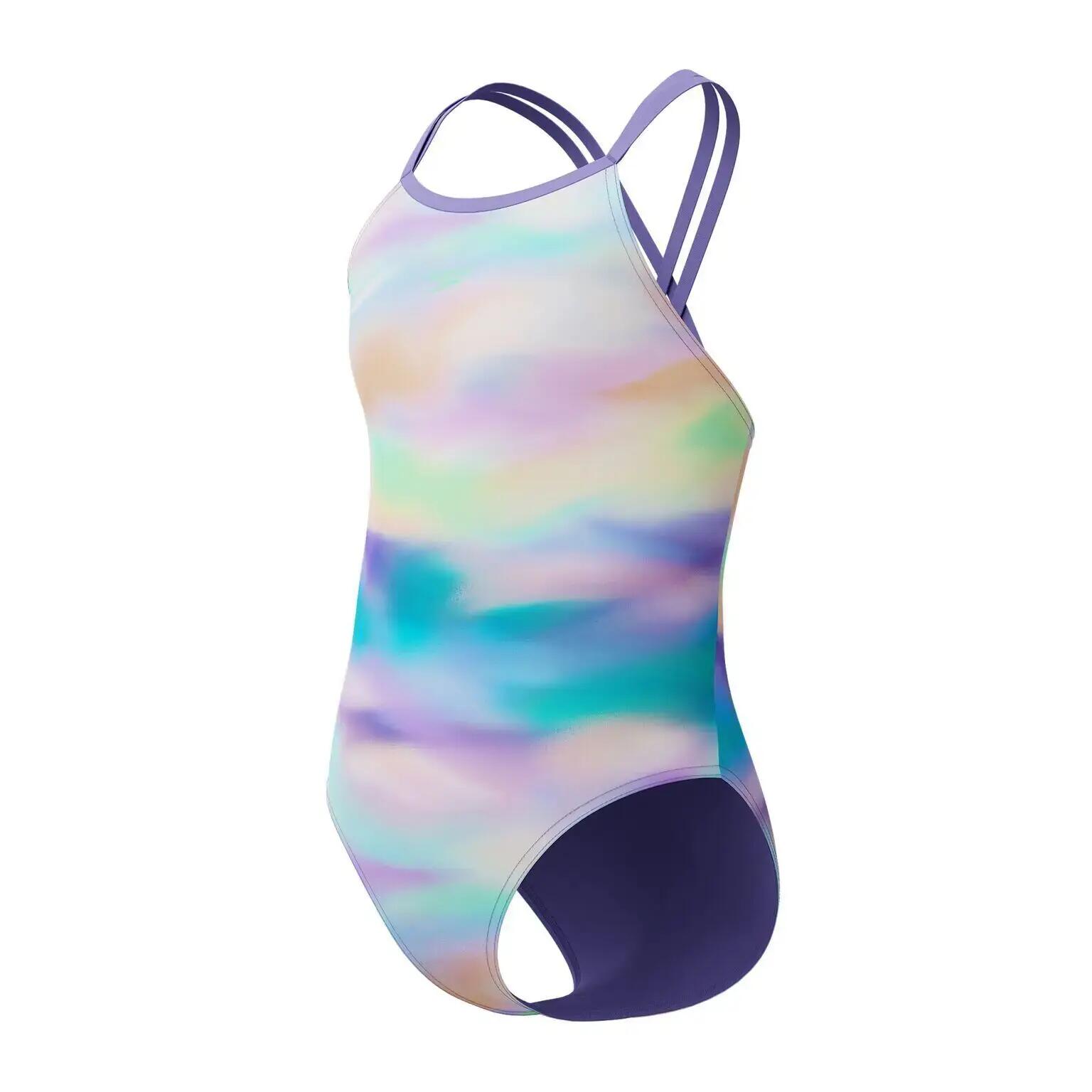 1-delig meisjes zwempak Speedo Print Twinstrap 4/4