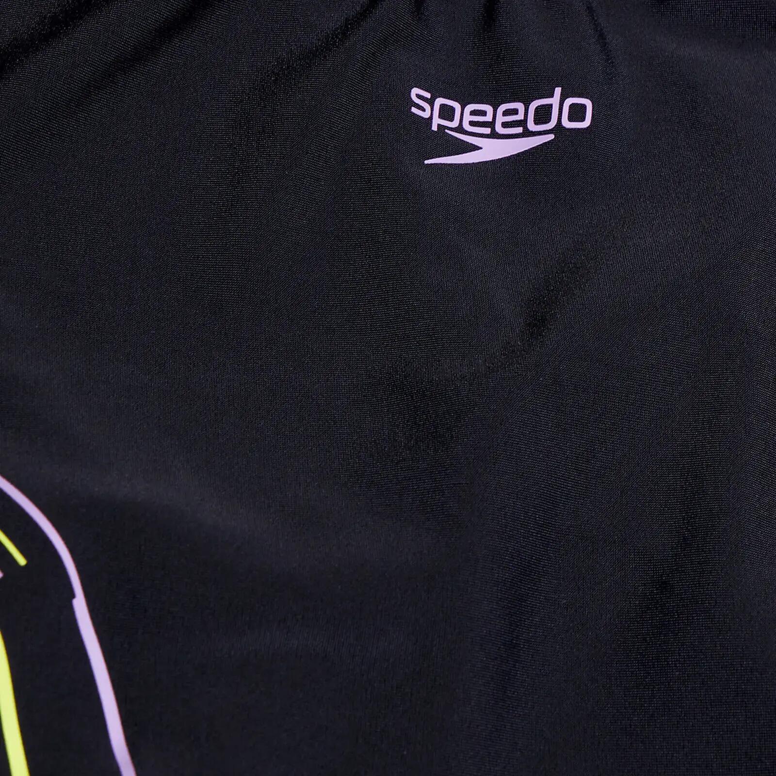 Dívčí jednodílné plavky Speedo Eco Placmement Muscleb 3/4