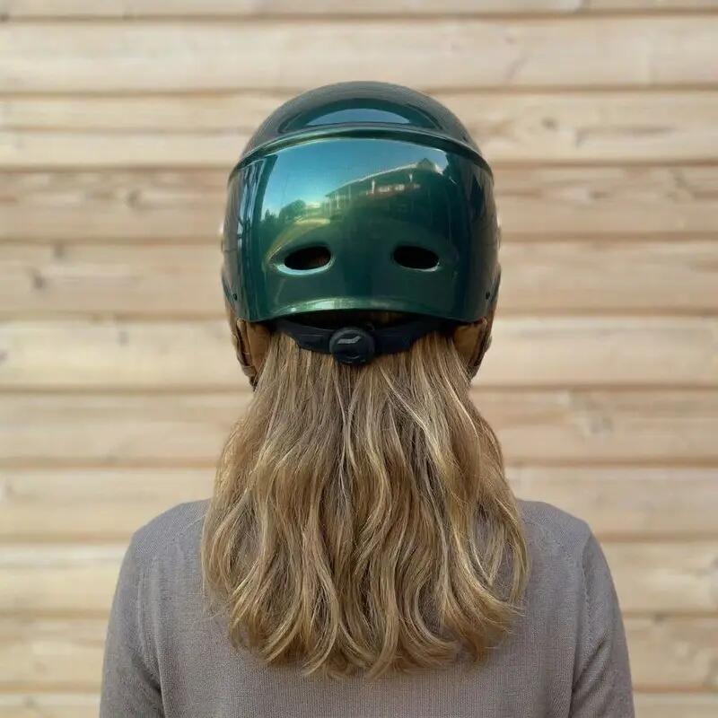 T'nB - Casque Vista avec visière Taille M (tour de  tête 54-58 cm) - Vert 4/5