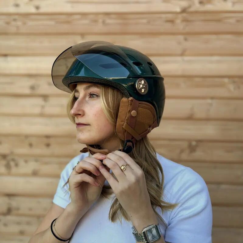 T'nB - Casque Vista avec visière Taille M (tour de  tête 54-58 cm) - Vert 3/5