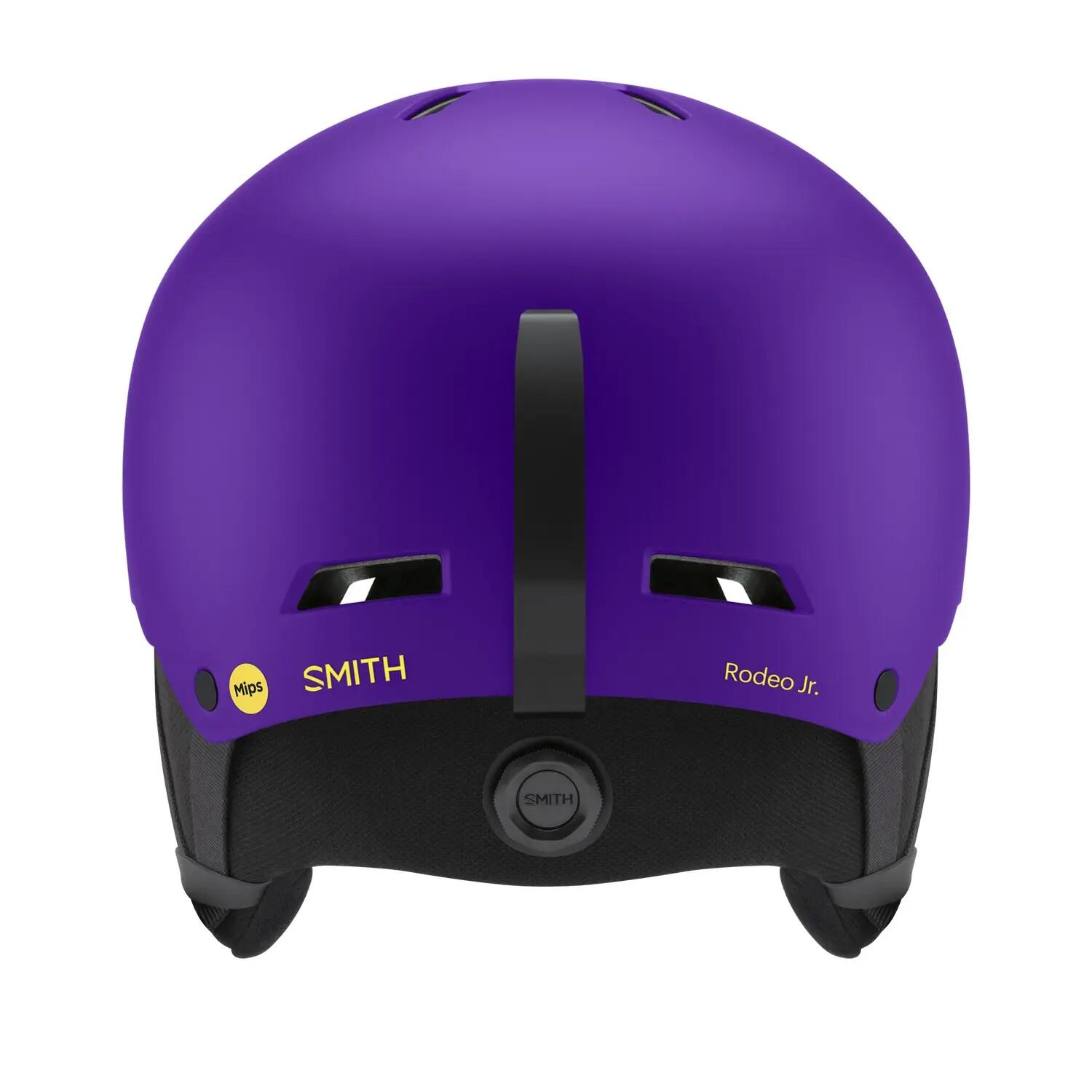 Ski- en snowboardhelm Smith Rodeo Jr Mips Matte Fresh Purple Donuts meisjes 2/3