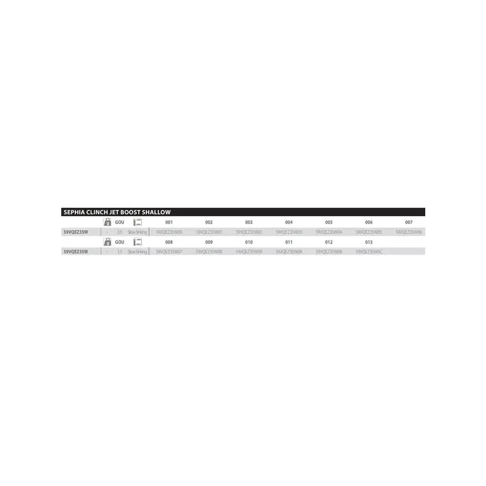 Appât Shimano Sephia Clinch Boost Shallow Rosa 3/4