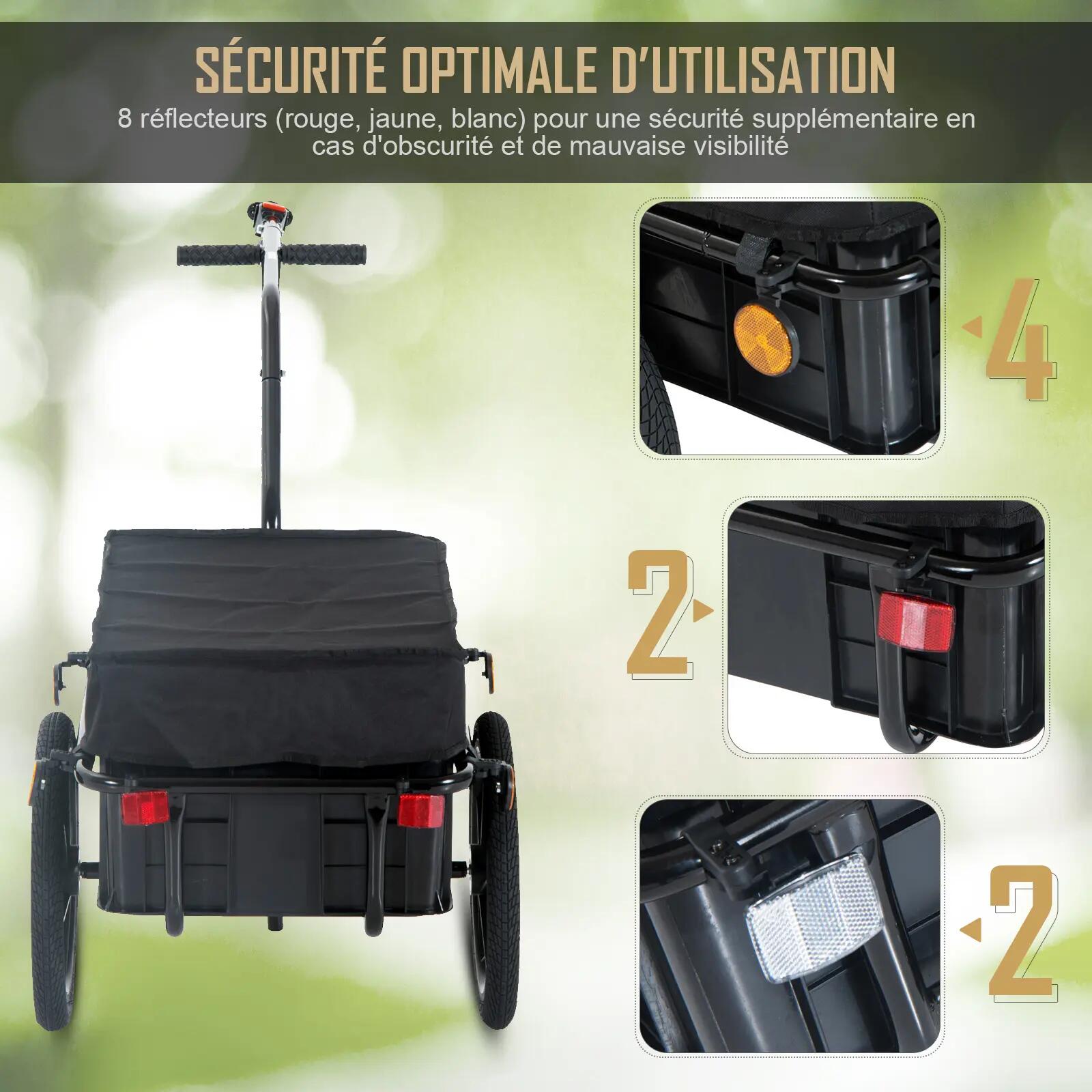Remorque de vélo en acier 5/5