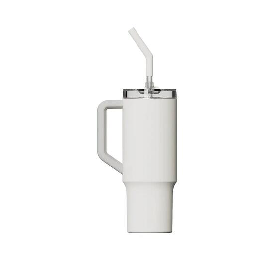 Mug thermique Xiaomi Straw Acier inoxydable Blanc