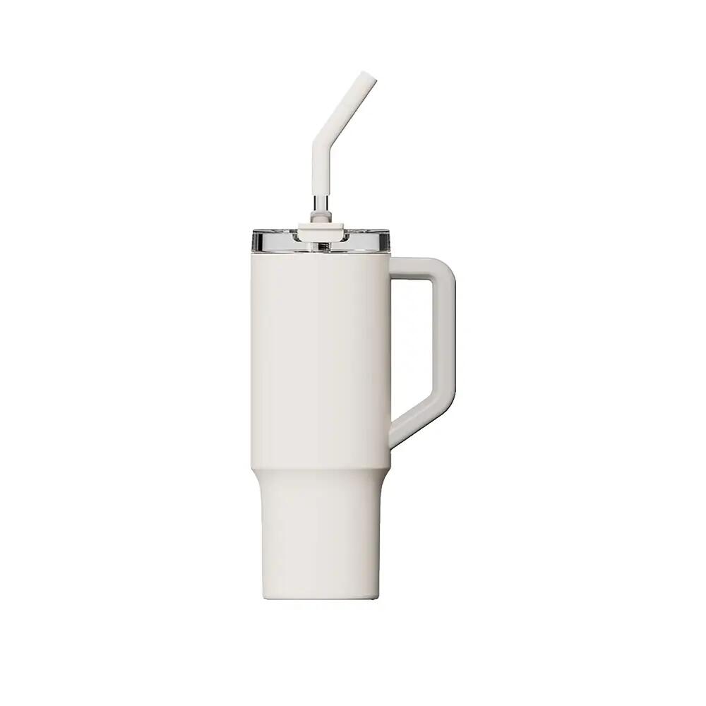 Mug thermique Xiaomi Straw Acier inoxydable Blanc 6/9