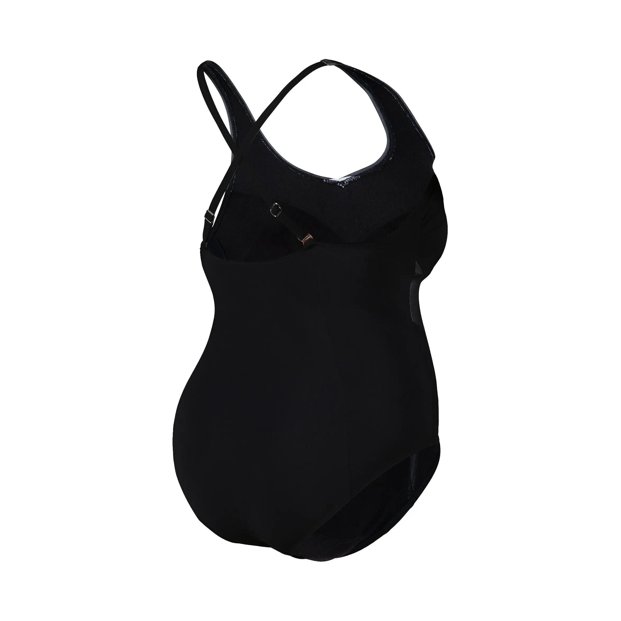 Fato de banho feminino de 1 peça Arena Isabel Light Cross Back Plus 2/3