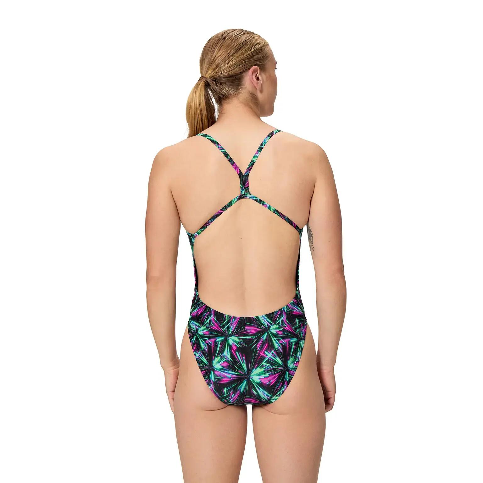 Bañadorestampado para mujer Speedo V-Back 2.0 4/6