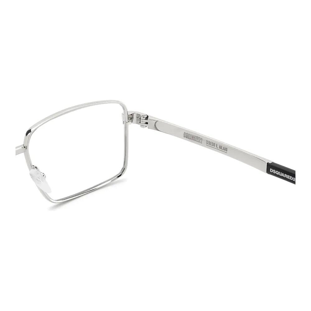 Brille Dsquared2 D2 0216 010 aus Metall Herren 56 mm 4/4
