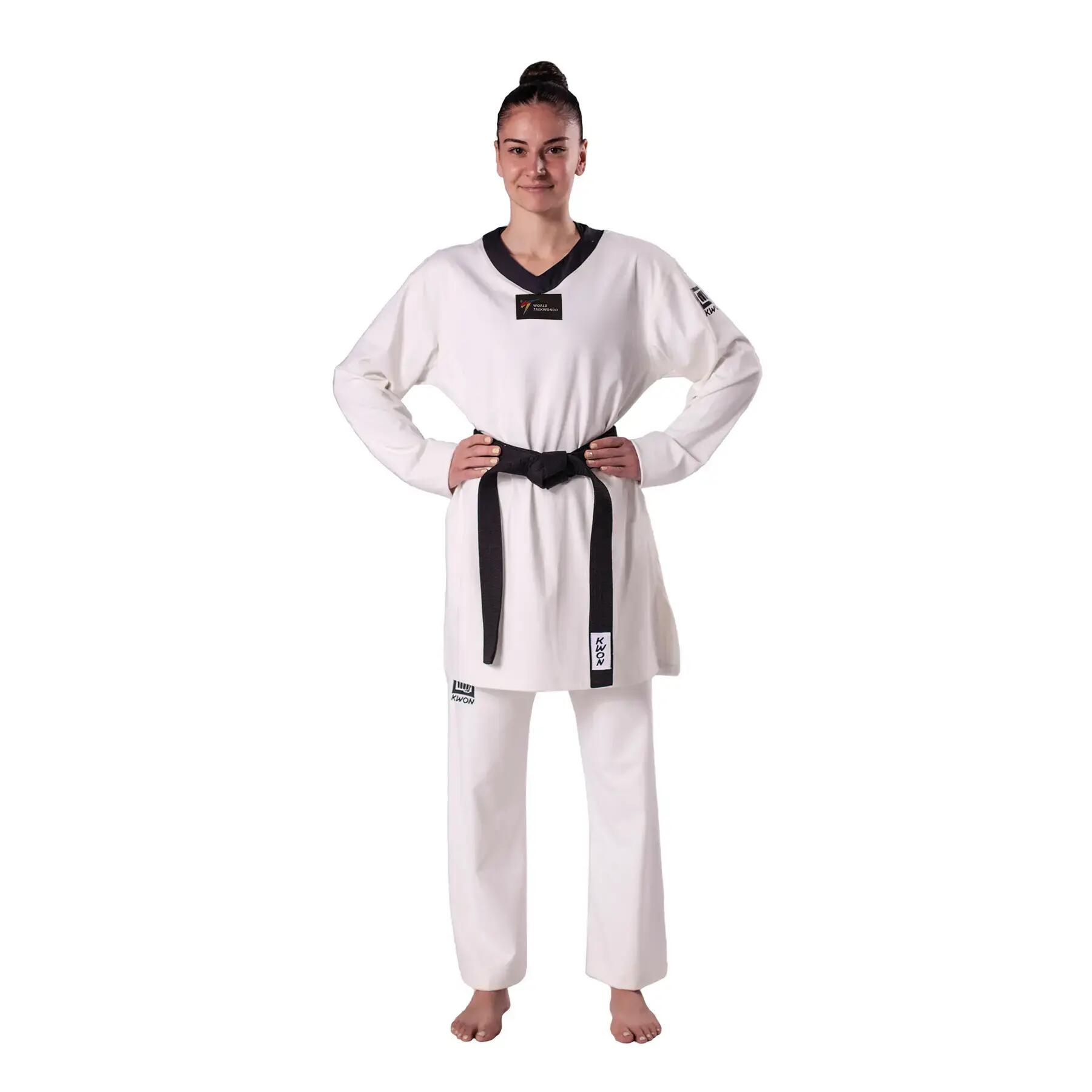 Dobok z rewersem Kwon Kyorugi WT approuvée 4/4