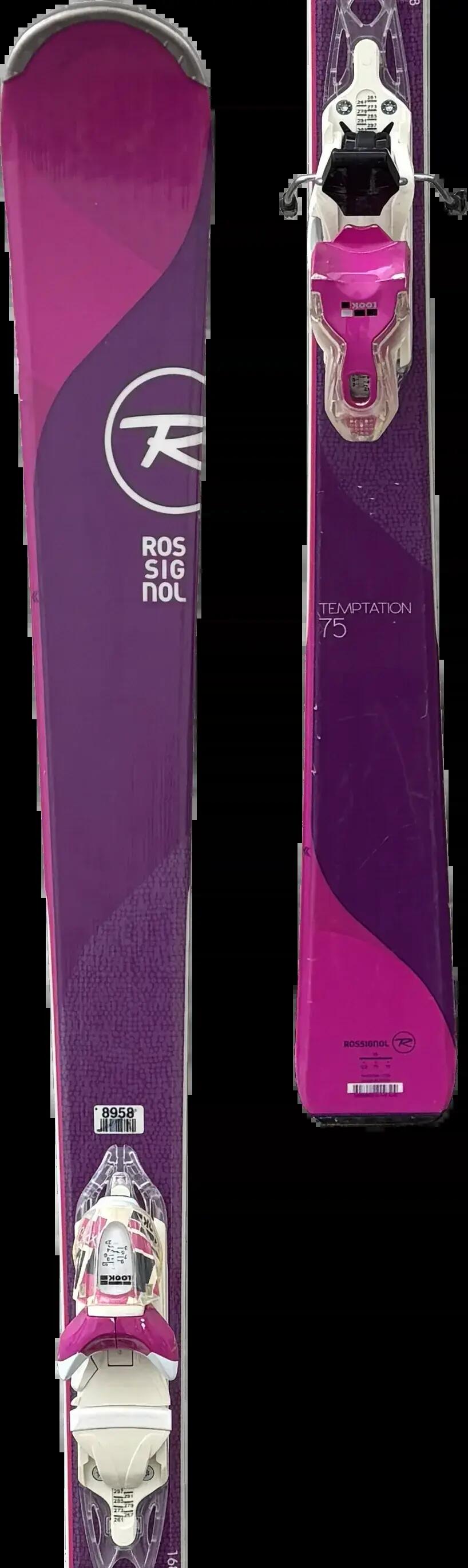 2ND LIFE - Lyže Rossignol Temptation 75 168cm, Dobrý stav 3/5