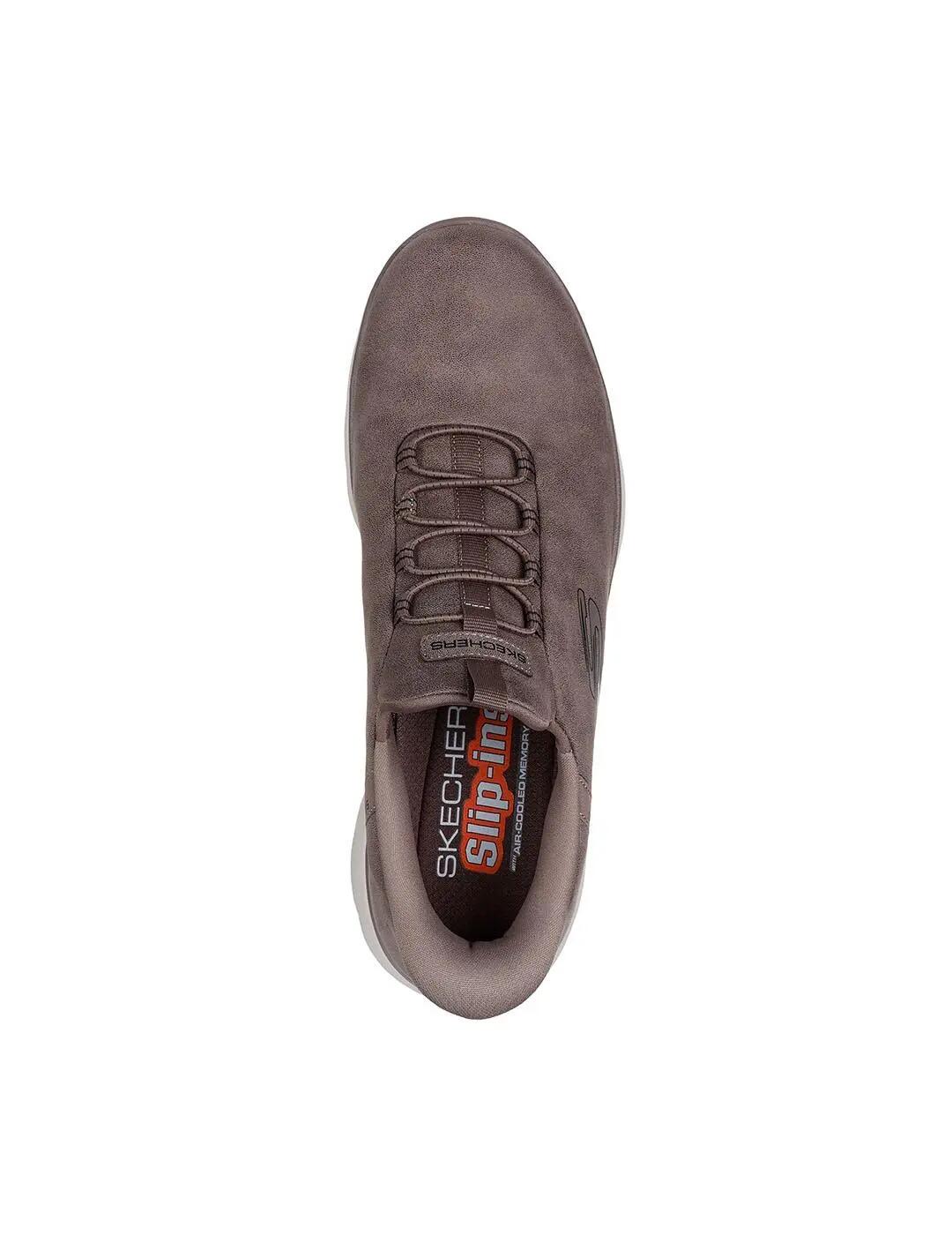 Zapatillas para Hombre Skechers Slip ins korlo Marrón 4/5