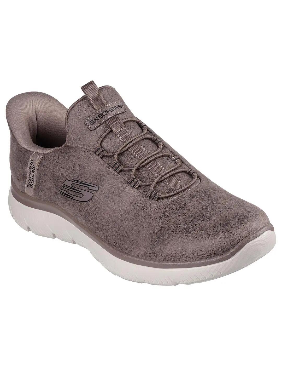 Zapatillas para Hombre Skechers Slip ins korlo Marrón 3/5
