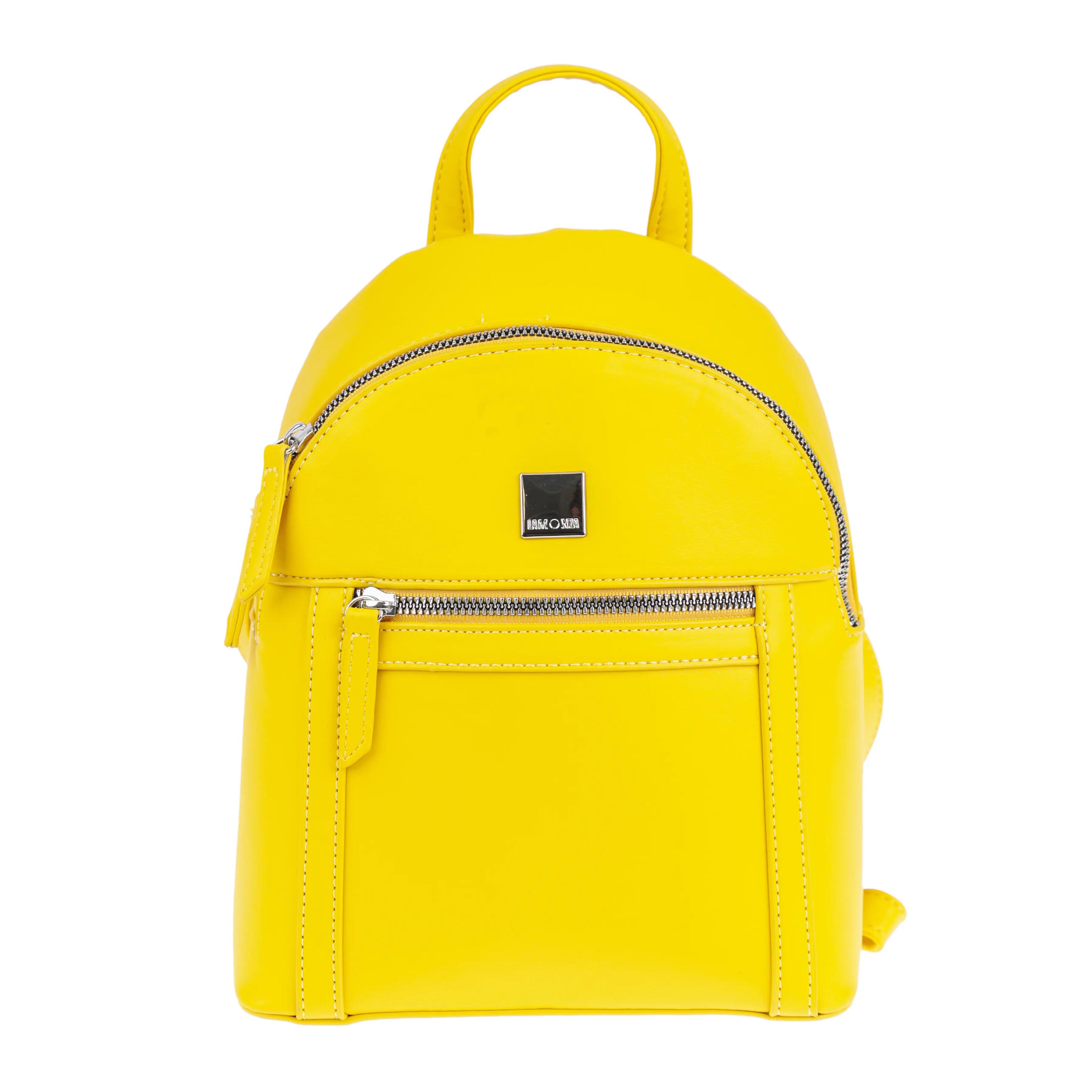 LAMONZA RUCSAC DE DAMA VERA 21X10.5X27 CM GALBEN