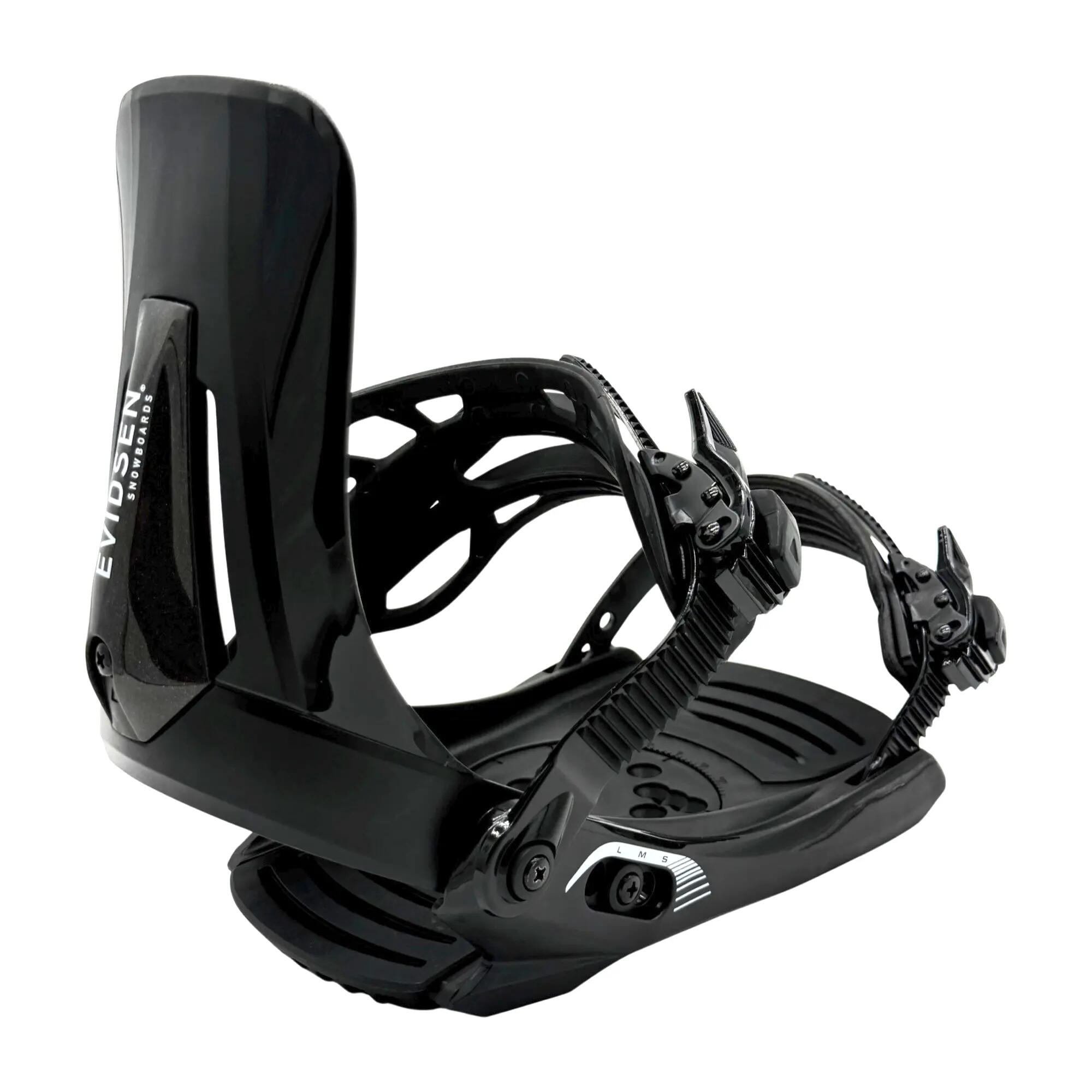 EVIDSEN - MP 540 Fixações de snowboard - Preto - S/M/L 2/5