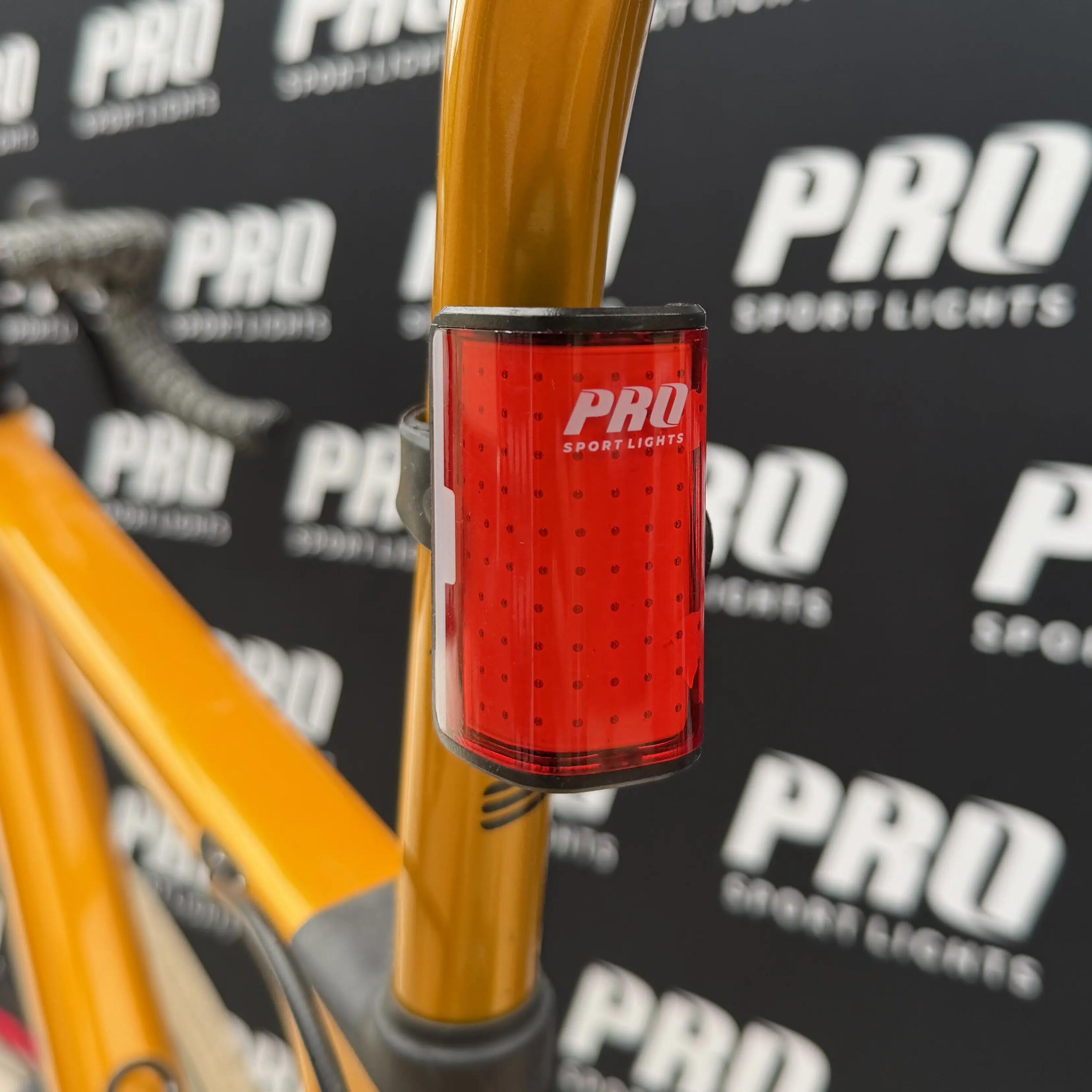 Achterlicht Fietsverlichting LED 250 Lumen USB Oplaadbaar Fietslamp 6/8