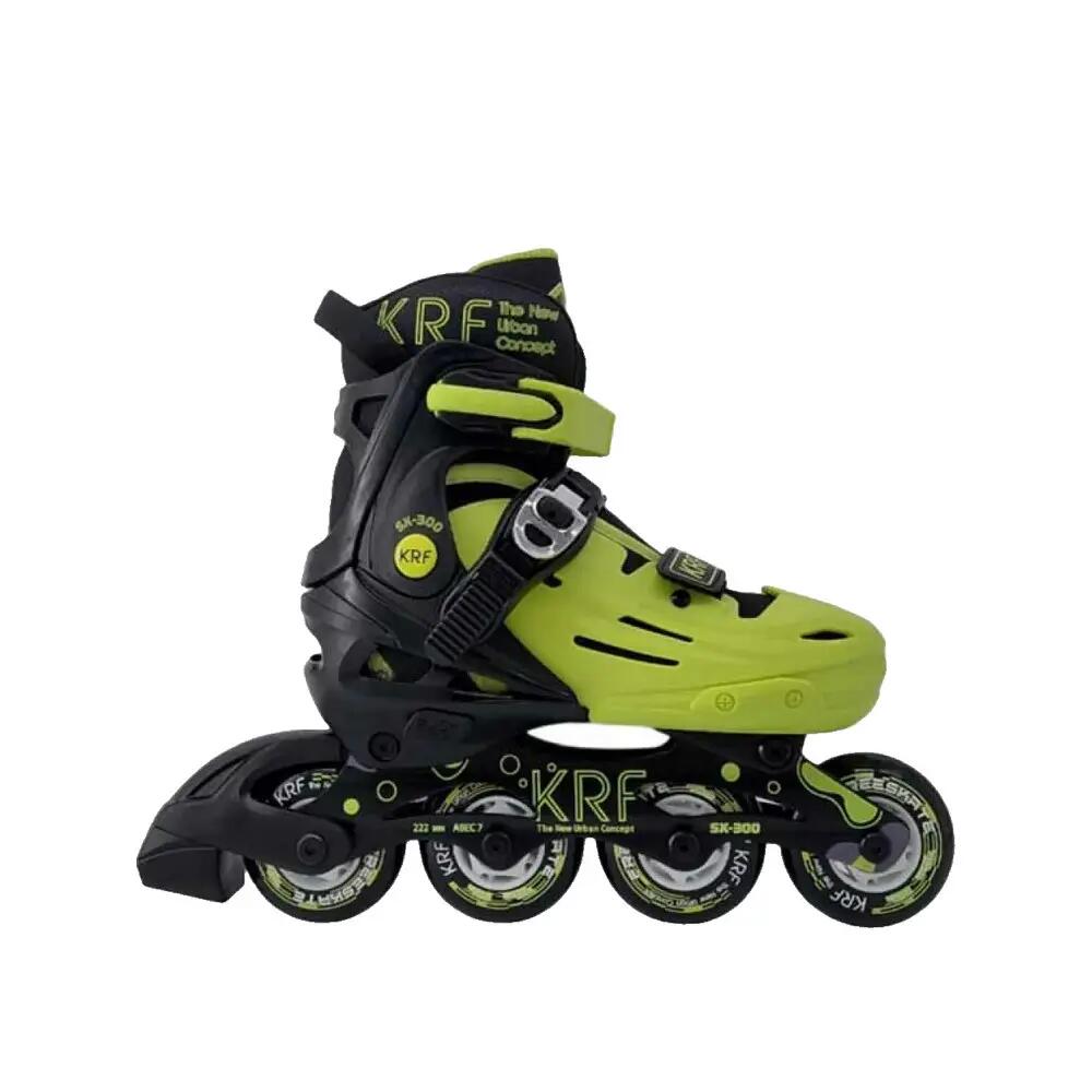 Patines en línea KRF SX-300 Verde 2/4
