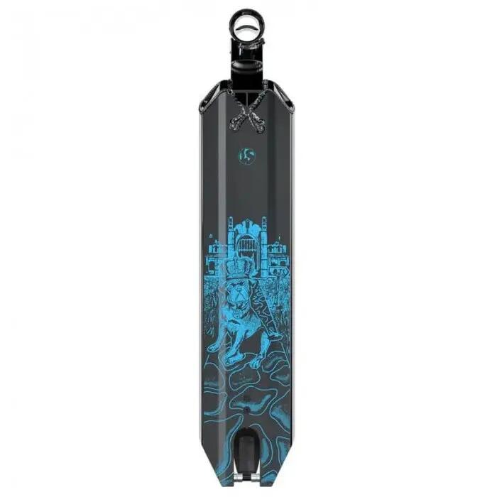 Fuzion Deck Leo Spencer Signature - Planche de Skateboard en Aluminium - 22" x 5 3/4