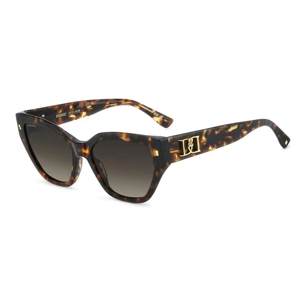 Слънчеви Очила Dsquared2 D2 0226/S 086 от Ацетат Дамски 55 mm