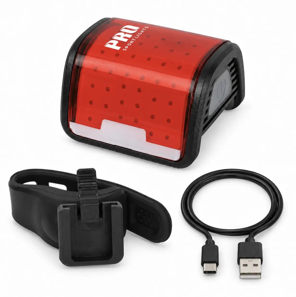 Luce posteriore per bicicletta a LED da 125 lumen 230° 10/10