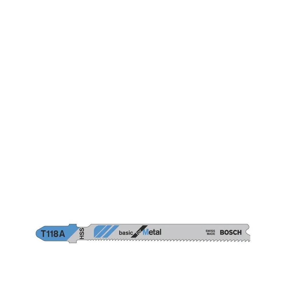 Lame de scie sauteuse Bosch T 118 A Basic do metalu 3/3