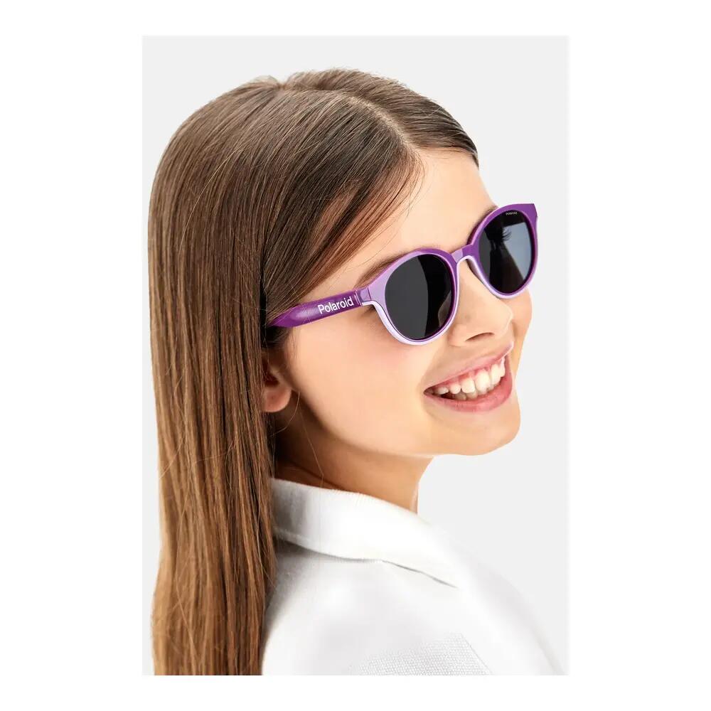 Óculos de Sol Polaroid Kids PLD 8040/S RY8 Polarizados Infantil Unissexo 44 mm 4/4